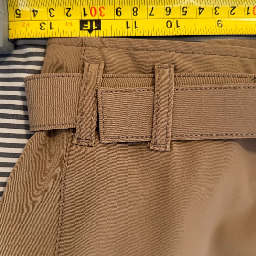 Prada Sport Vintage Tan Skirt with Belt - Picture 6 of 7